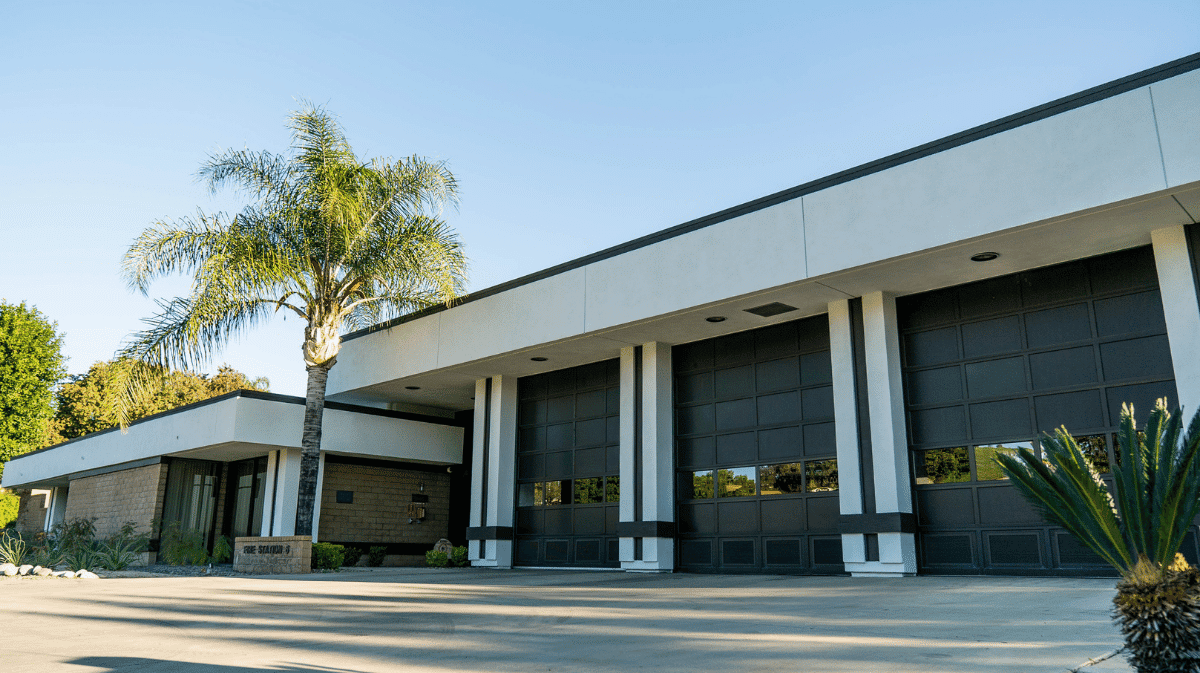 The Front of Chino Valley Fire Station 66