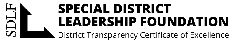 Special District Leadership Foundation Certificate