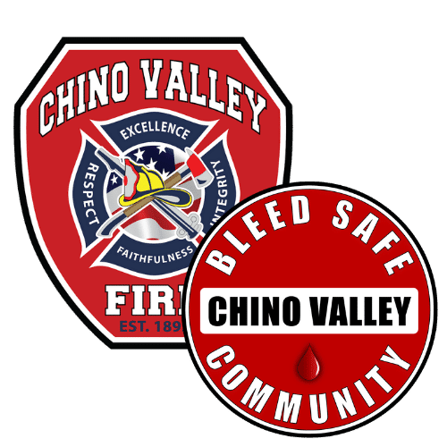 Chino Valley Fire District Bleedsafe Community with Patch